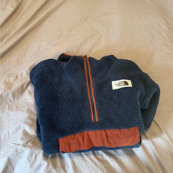 Mens North Face half zip pullover - S - Picture 2 of 6